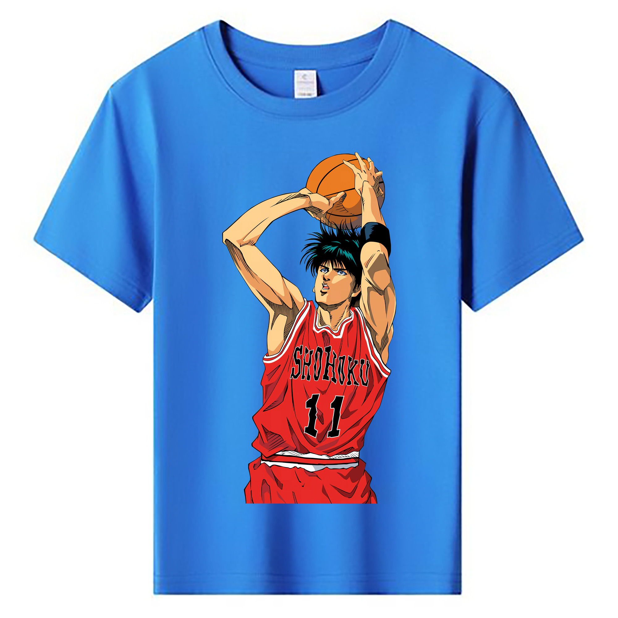 （画像用） SLAM DUNK／スラムダンク 綿100％キッズTシャツ（フロントプリント）